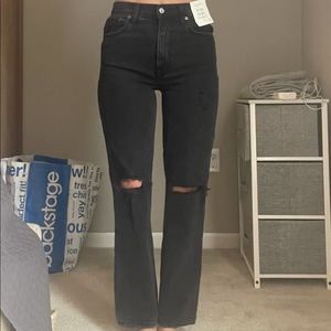 Abercrombie 90s Straight Ultra High Rise Jeans